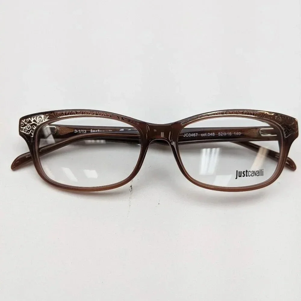 🕶️ Just Cavalli JC0467-048 Cat Eye Eyeglasses 52/16-140 / ALH328🕶️​